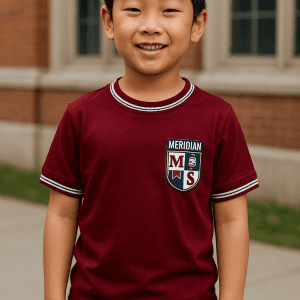 T-Shirt kurzarm Bordeaux