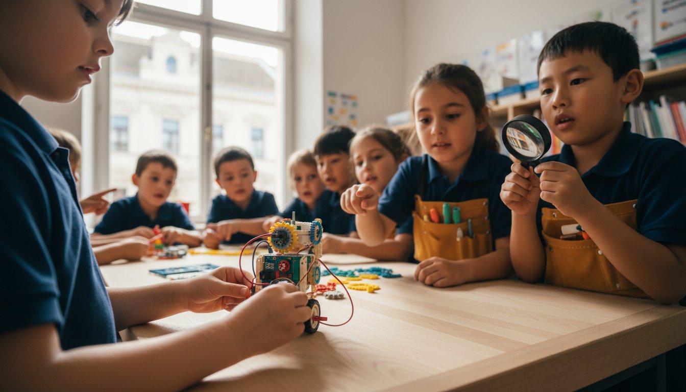 MINT-Schwerpunkt in der Volksschule: Warum Forschergeist in Wien 2026 den Grundstein legt