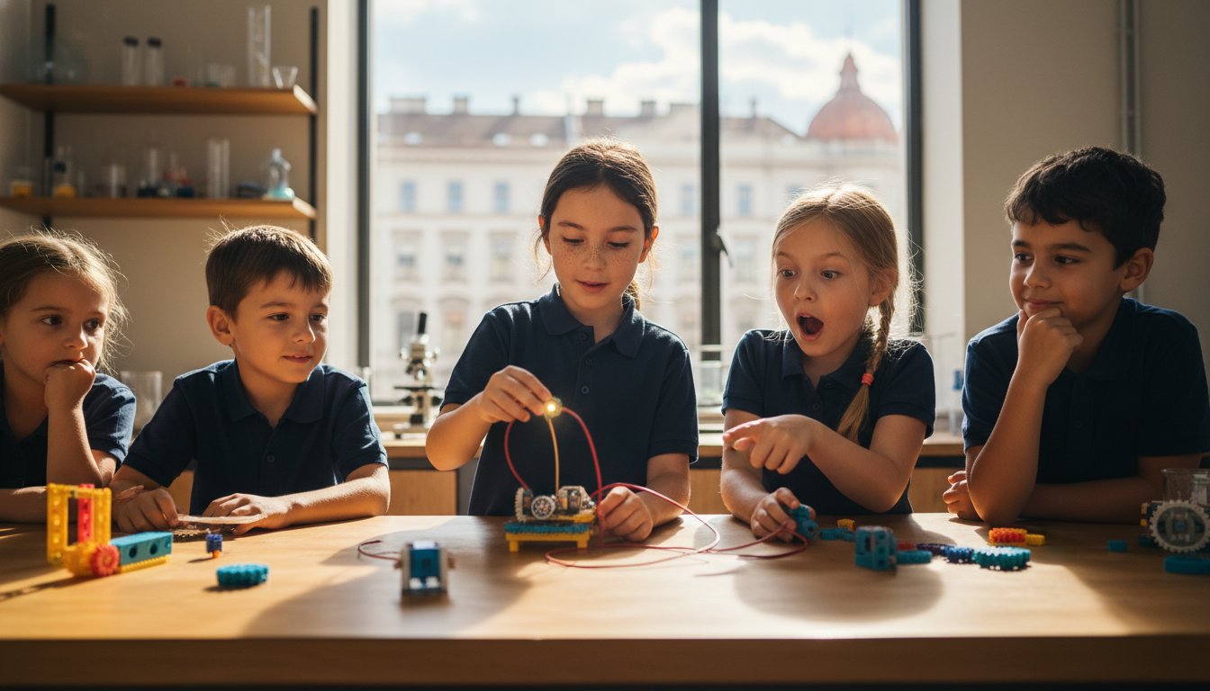 MINT-F&ouml;rderung f&uuml;r Grundschulkinder in Wien: Warum Forschergeist 2026 den Grundstein legt
