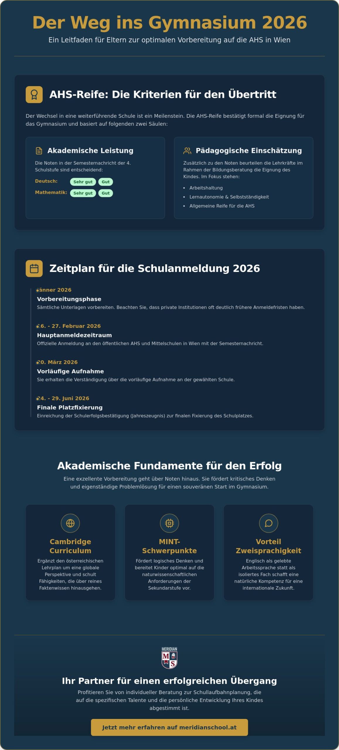Vorbereitung auf weiterführende Schule in der Volksschule: So gelingt der Wechsel in Wien 2026