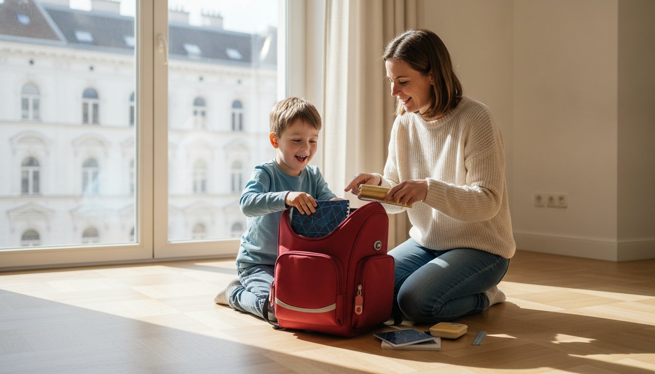 Checkliste Schulstart 2026: Entspannt in die Volksschule in Wien