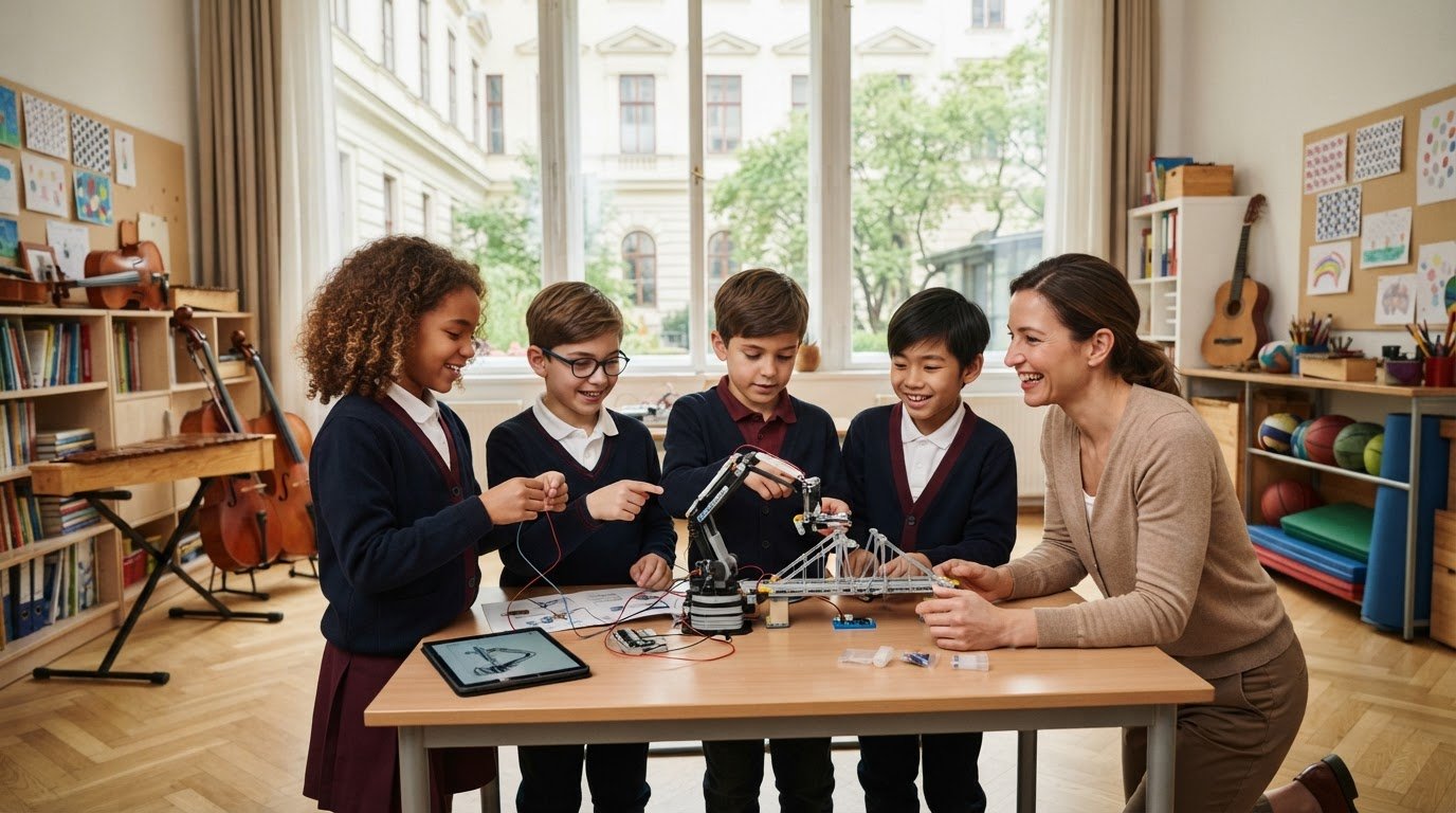 Bilinguale Privatschule in Wien: So erkennen Sie das passende Schulkonzept