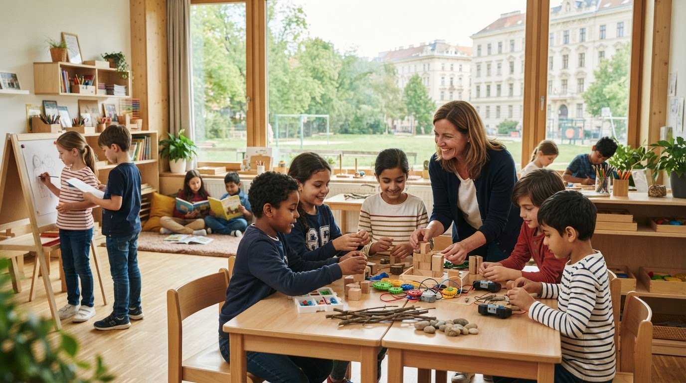 Zweisprachige Volksschule in Wien: So finden Sie das passende Schulmodell